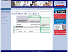 Tablet Screenshot of amtsvordrucke.de
